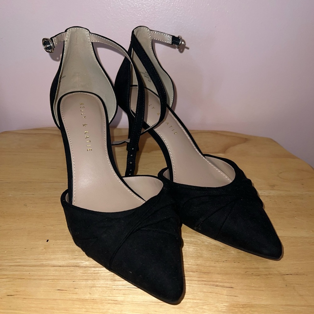 Kelly & Katie Black Heels